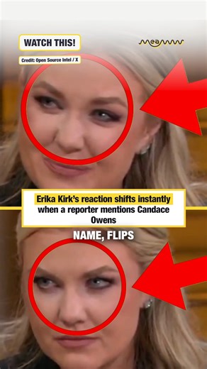 Erika Kirk’s reaction shifts instantly when a reporter mentions Candace Owens Credit:Open Source Intel/X #BreakingNews #ErikaKirk #CharlieKirk #CandaceOwens #ViralReaction #InstantReaction #PoliticalBuzz #TrendingNow #ReelsNews #ViralClip #USPolitics #MediaMoment #InternetBuzz #ReactionVideo #CaughtOnCamera #HeadlineNews #CurrentEvents #PoliticalMoment #TalkOfTheInternet #MustWatch #TrendingClip #ConservativeNews #PoliticalCommentary | MEAWW