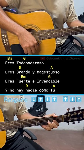 Aprende cómo tocar "Eres Todopoderoso" en guitarra acústica con este tutorial completo paso a paso. Ideal para principiantes y avanzados, este video te guía en acordes, rasgueos y técnicas para interpretar esta hermosa canción cristiana. Sigue nuestro tutorial de guitarra acústica y domina Eres Todopoderoso en poco tiempo. Perfecto para músicos cristianos, principiantes en guitarra acústica y cantantes de iglesia. No olvides suscribirte para más tutoriales de canciones cristianas y mejorar tu ha