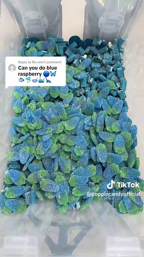 Blue Raspberry Candy Mix | ASMR Video Compilation