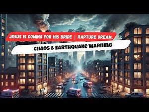 Jesus Is Coming for His Bride | Rapture Dream, Chaos & Earthquake Warning