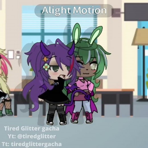 Soulmate color glmv but I lwk Forgot the plot half way through so I made it gay #gachalife #gacha