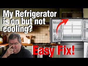 My GE Refrigerator is on but doesn't cool, What's the problem, Demo Mode