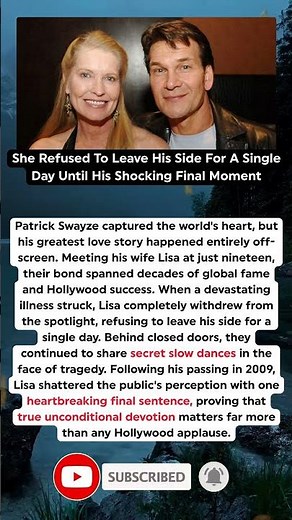 The Untold True Story Of Patrick Swayze’s Final Days Finally Revealed