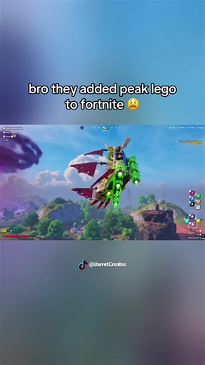 Fortnite added new toys to lego ninjago #fortnite #fortnitelego #fyp #lego