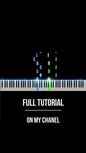 Undertale Fallen Down Piano Tutorial / Full Tutorial on my Channel