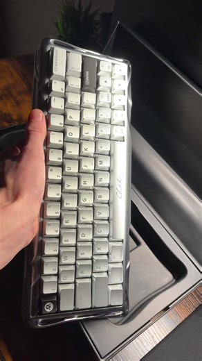 This Setup Upgrade Is Amazing🔥 sound test at the end 👀#setup #mercuryv60pro #ufoswitch #keyboard #gravastar @GravastarTikTok