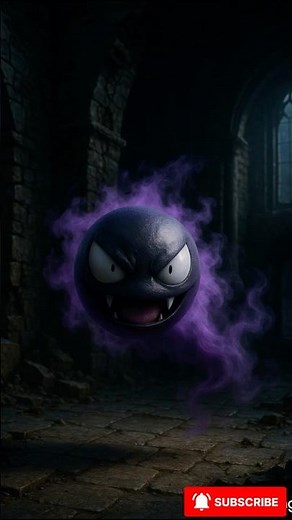 👻 The Legendary Evolution from Gastly to Gengar - Realistic 👻 Pokémon! 🌑
