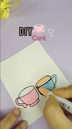 Diy Cute Card ❤️Amazing Handmade card #diy #amazing #artandcraft #card #craft #cute