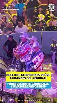 Accordion Duel: An unforgettable night of nostalgia and greatest hits in Gómez Palacio