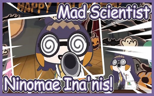 3D smol Mad Scientist Ina introduces herself【Hololive EN】