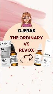 The Ordinary vs Revox: Which caffeine eye cream works best for dark circles? ✨