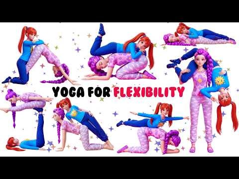8-Min Partner Yoga to Melt Away Stress & Anxiety Together | Best Friends Yoga Challenge
