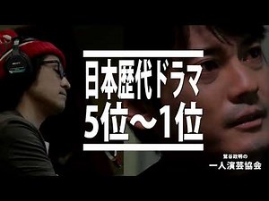 日本歴代ドラマランキング1位は「白い巨塔」唐沢寿明版