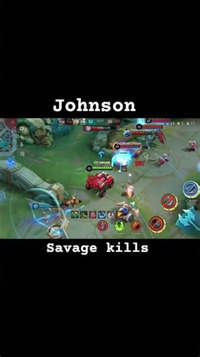 🚗 UNSTOPPABLE JOHNSON! Savage Kills Compilation | Mobile Legends Epic Gameplay#mobilelegends#johnson