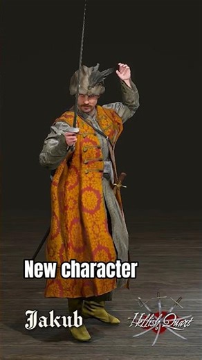 New Character Jakub Coming Soon to #hellishquart #gaming #fencing