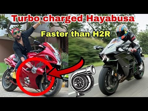 INDIA’s First Turbo Charged Hayabusa Top Speed 410 - FASTER THAN KAWASAKI H2R 😱