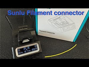 Sunlu Filament Connector first look