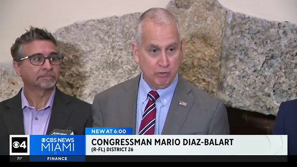Rep. Mario Diaz-Balart presents South Florida police department with funding boost
