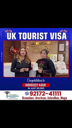  UK Tourist Visa Approved 拾拾Another Success Story...