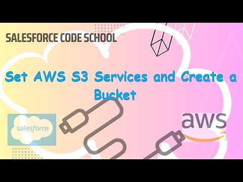 Set your AWS S3 service and create a bucket to Integrate with Salesforce