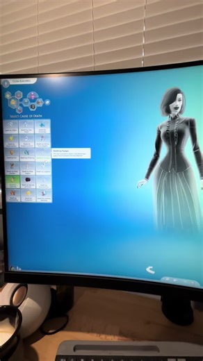 A glimpse into the new sims 4 pack! Loving the Life and Death expansion already. Lot of cool new features and a beautiful new world. #sims4 #simstok #sims4lifeandeath #sims4lifeanddeathfeatures