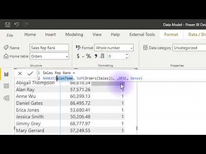 53.Understanding the RANKX function and technicalities