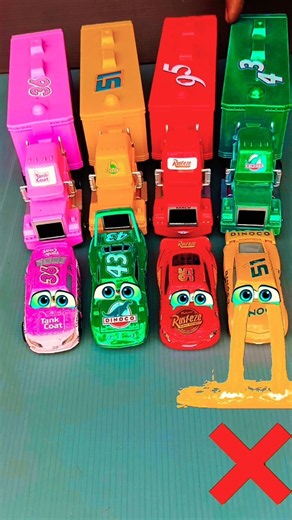 Lightning Mcqueen, King Dinoco, Dinoco Cruz, Mcqueen Cars, Disney Pixar Cars #toys #mcqueen #cars