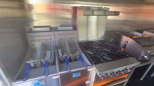 🔥🔥8.5' X 20' CONCESSION TRAILER $60,411🔥🔥 Finished Interior (Metal Walls & Ceilings, Rubberized Flooring) 50 AMP Electrical Package Water & Sink Package, 3 Bay S/S Sinks & Handwash Station Propane Package w/ Cage (2) 100lb Tanks 12' Vent Hood with Fire Suppression 36" Griddle 4 Burner Stove & Oven 24" Charbroiler (2) Double Basket Fryers 48" Sandwich Prep Station Upright Commercial Freezer Upright Commercial Refrigerator 2 Ton Mini Split A/C Unit Installed 3x6 Concession Window 3x4 Shadow Bo