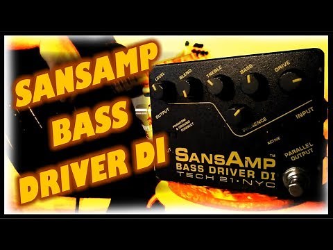 Tech 21 SansAmp Bass Driver DI (Sample Settings)