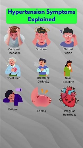 9 Warning Signs of High Blood Pressure You Should NEVER Ignore (Hypertension Explained) #healthtips