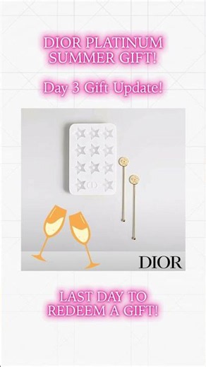 ⭐️ UPDATE Day 3 Dior Platinum Summer Gift Series 2026 USA #dior #diorbeauty #beauty