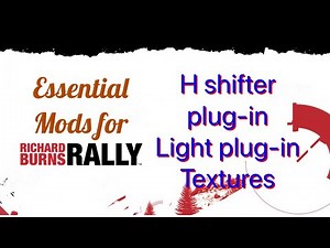 Essential and game enhancing mods for Rally Sim Fans RBR