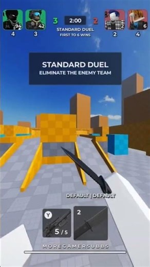 Roblox game name: Sniper Duels