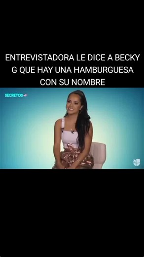 La Hamburguesa Becky G: Una Entrevista Divertida
