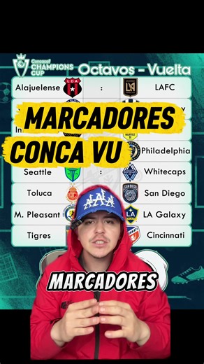 Octavos de vuelta en la CONCACAF Champions Cup 🔥 se define todo, ya no hay margen de error… ¿quién avanza y quién se queda en el camino? ⚽👀 #ConcacafChampionsCup #Concachampions #Futbol #LigaMX #Octavos