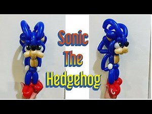 Sonic the hedgehog balloon tutorial. Better explained balloon tutorial of SONIC .