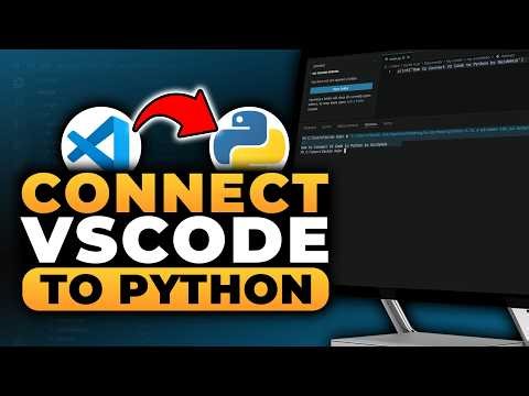 How To Connect VS Code To Python (100% WORKS) | FAST & EASY | NO Yapping, To The Point!