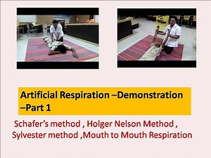 Artificial Respiration Part 1 l Respiratory System