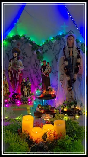 Catholic Home Altar on a Budget💫DIY Advent Wreath Transformation #shorts #catholic ##adventwreath