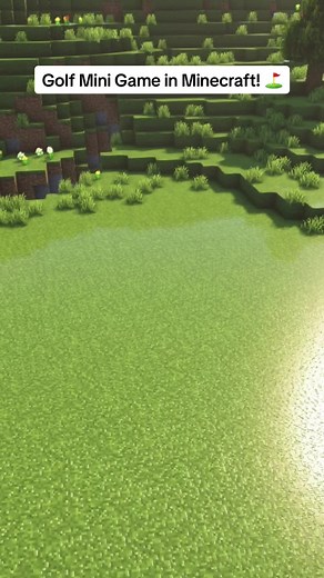 Build a Golf Mini Game in Minecraft