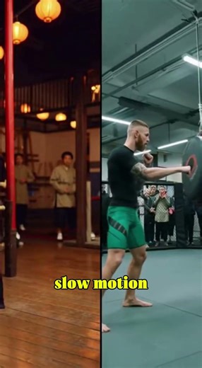Bruce Lee vs Conor McGregor – Who Was Faster? ⚡ #brucelee #kungfu #martialarts
