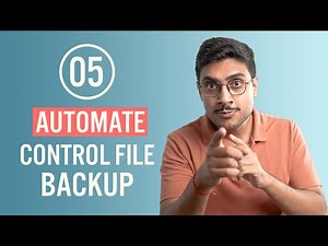 How To Enable Auto Backup Of The Control File In The Oracle Database