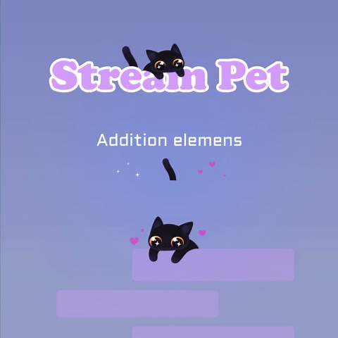 ANIMATED Stream Overlay | Black Cat | Twitch, Youtube, Kick, Streamlabs, OBS - Etsy