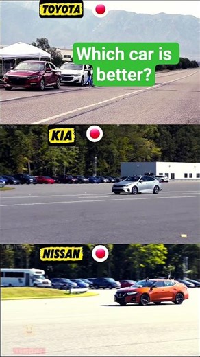 Nissan vs Kia vs Toyota in AEB test | which car is better?
