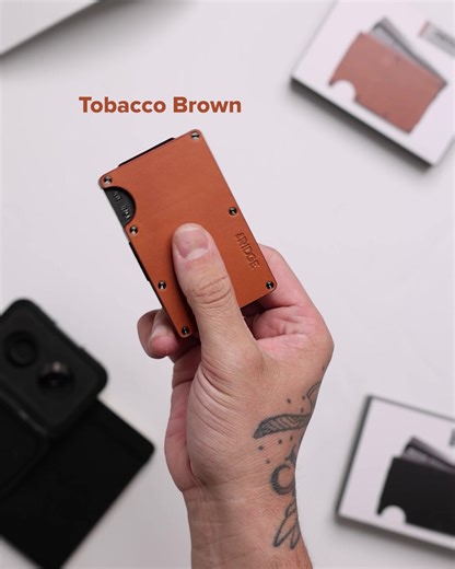 Meet The Ridge Wallet - The slimmest and most durable wallet ever made. Available in over 40 different styles and colors. 🌎 AirTag Tracking 🛡️ Lifetime Guarantee ✅ 99 Day Risk-Free Trial 📦 Free Shipping & Returns ⭐ Over 100,000 5-Star Reviews Need we say more? Get yours today. | The Ridge