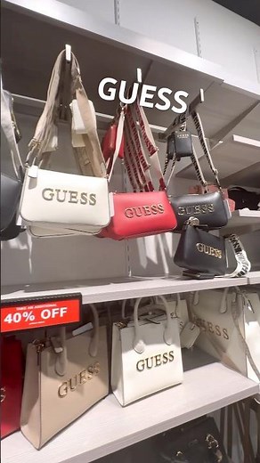 GUESS FACTORY OUTLET HANDBAGS CHICAGO PREMIUM OUTLET MALL HOBO BAGS & WALLET #guessbag #guess