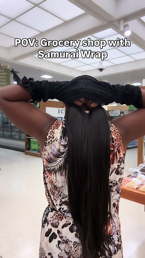 Durable Satin Lined Hair Wraps for Long Hair