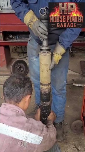 Repairing a drive shaft or cardan shaft #tainco #mechanic #workshop