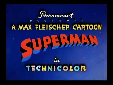 Superman (1941) | Rare Classic Fleischer Studios Cartoon | Golden Age Animation | Public Domain