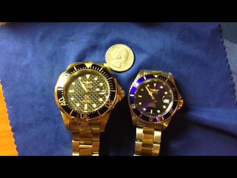 Invicta Grand Diver and Invicta Pro Diver Quick Comparison
